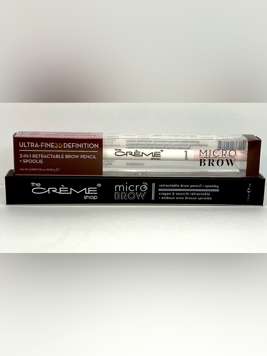 Other - Micro Brow 2-in-1 Retractable Brow Pencil + Spoolie , and CREME micro brow